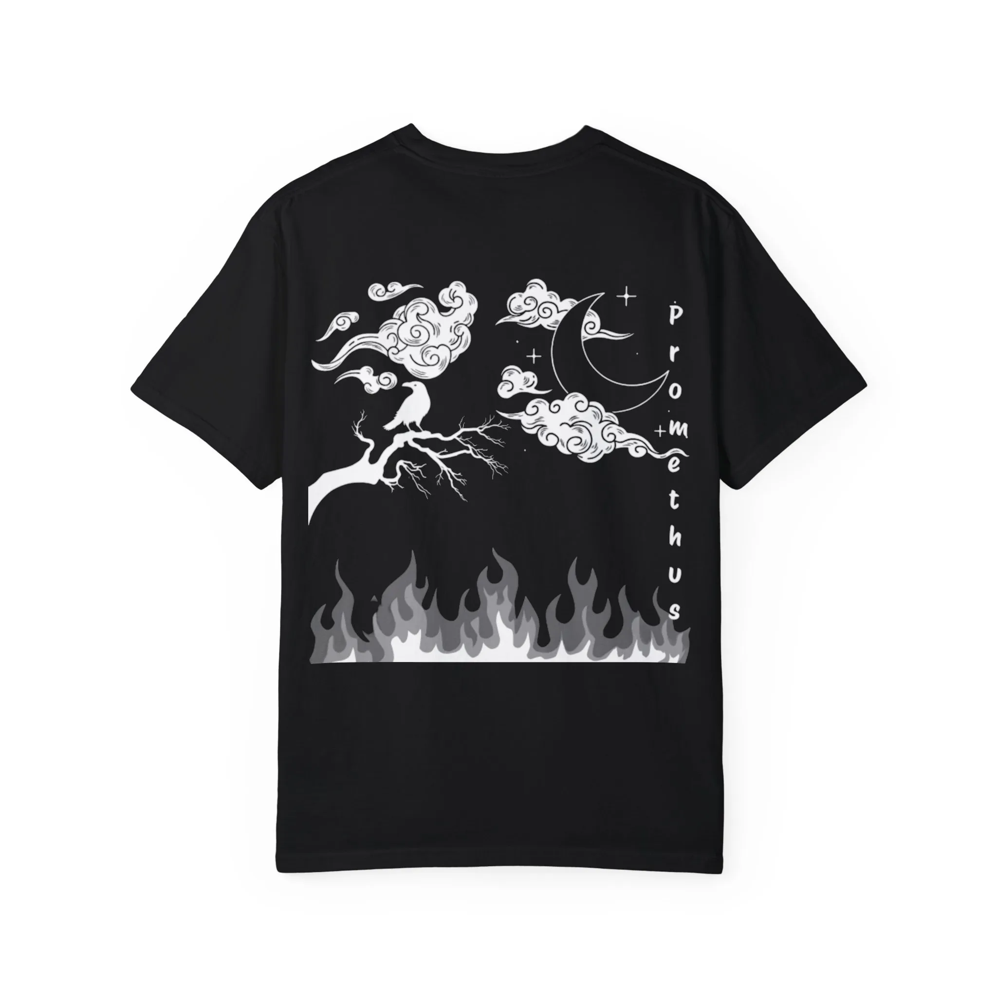 Prometheus Black T-Shirt Back